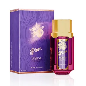 Paris Corner Plum Liquor Eau De Parfum Spray for Unisex, 3.4 Ounce