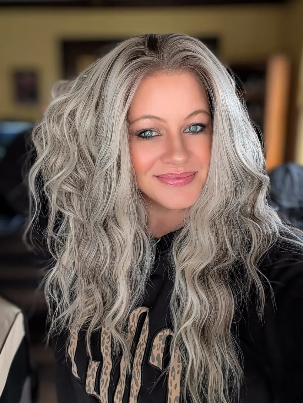 A35 by AISOM Ash Blonde Highlight Curly 13x4 Free Part Lace Front Wig 20" Pre Plucked Hairline HD Lace Heat Friendly Low Density Daily Use