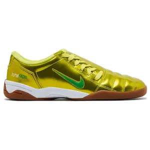 Nike Total 90 3 SP Dynamic Yellow Gold Mens Soccer Sneaker HJ9351-800 Authentic Unisex Football Futsal Sports Athletic Fashion Trainer