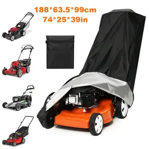 Waterproof Outdoor Push Lawn Mower Protective Cover, All-Season Dust Rain Snow Shield