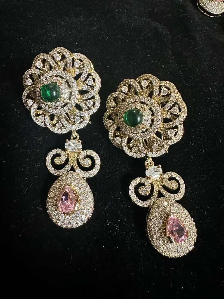 Rani Saa Costume Earrings, Fashion Accessories for Women