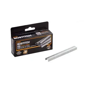 BOSTITCH B8 Powercrown Premium Staples, 1/4" Leg Length, 5000 per Box