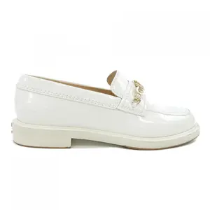 Pre-owned CHANEL Calfskin Small Leather Goods LOAFERS Shiny Loafers