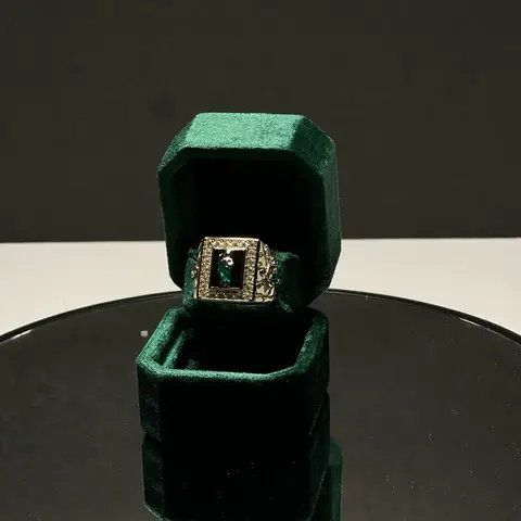 Vigrincita or San Judas Adjustable Ring - Gold-Plated