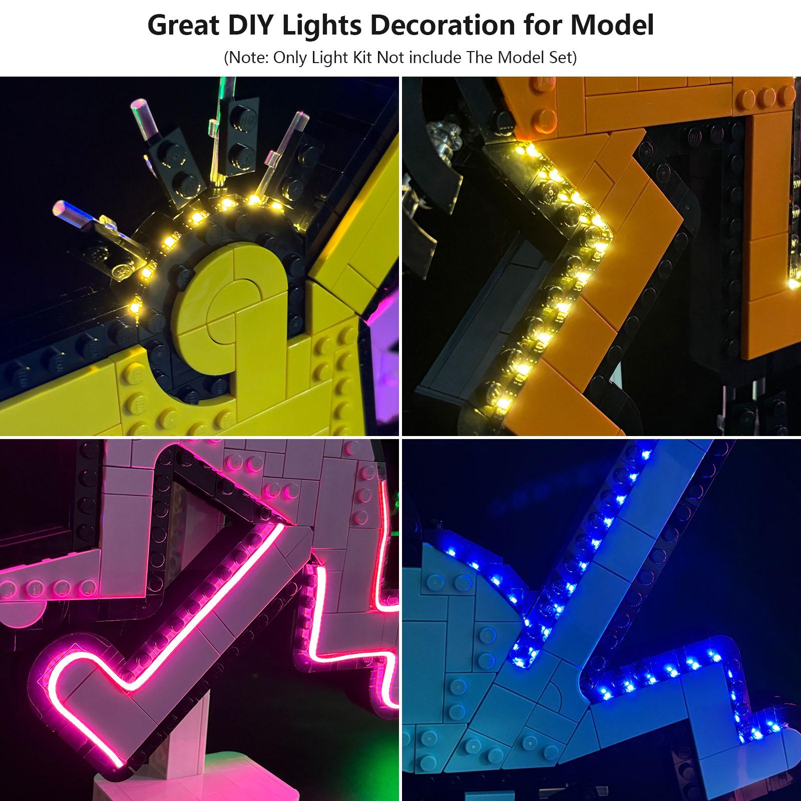 LYBMTWF LED Lighting Kit  for LEGO 31216 Dancing Figures  (Bricks Not Included)
