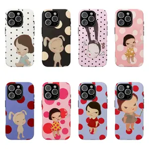 Yoshitomo Nara Art Phone Case - Aesthetic Japan Cover Compatible with iPhone 11, 12, 13, 14, 15 & more – check our available sizes