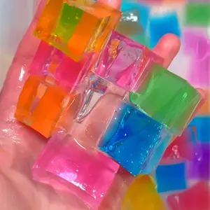 DIY Square Water Bead Cubes (12 pcs)
