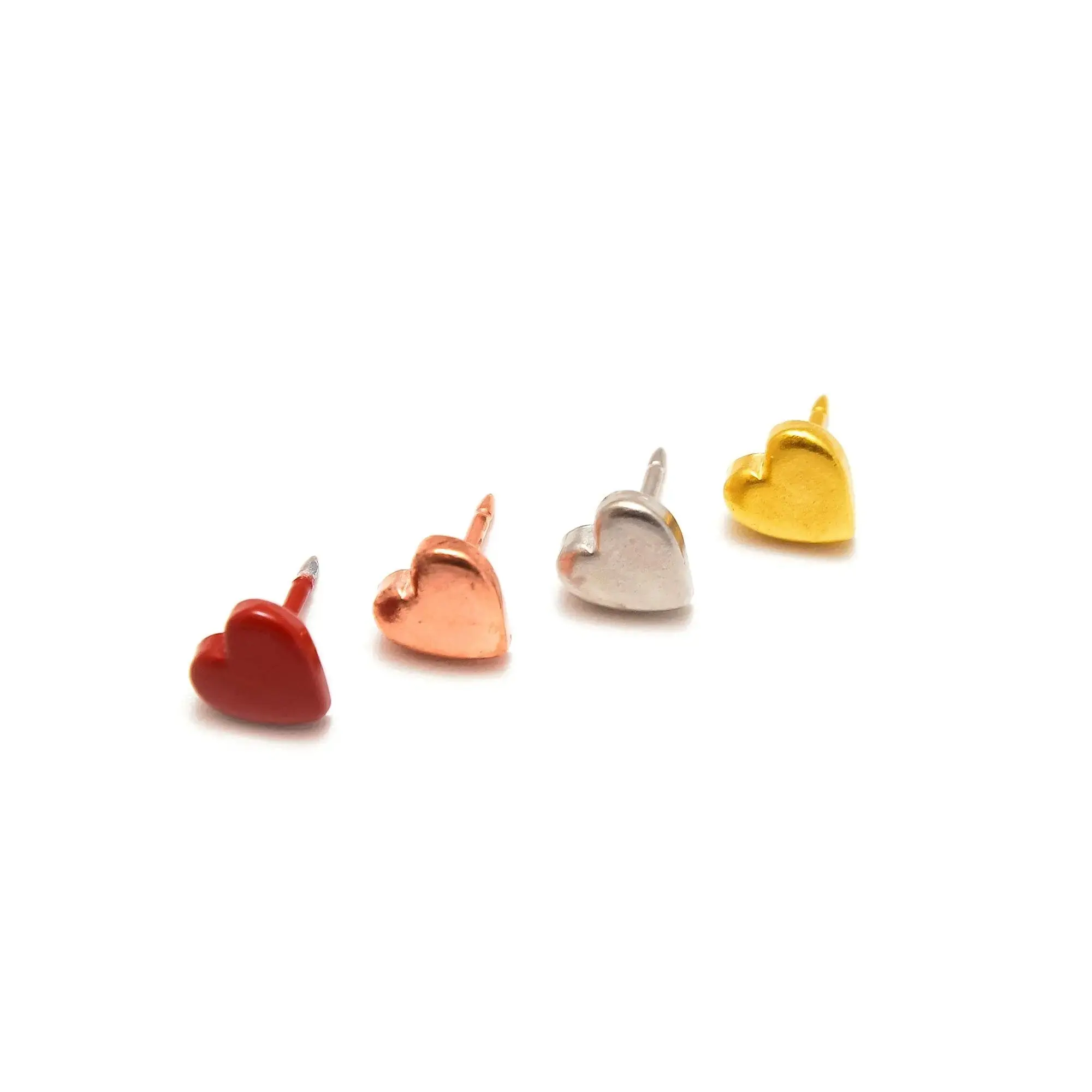 Heart Map Push Pins