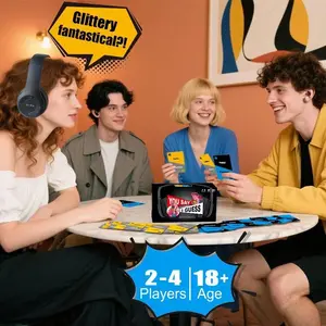 You Say I Guess Earphone Party Board Game, Fun Interactive Quiz Game for Gatherings, Engaging Entertainment for All Ages