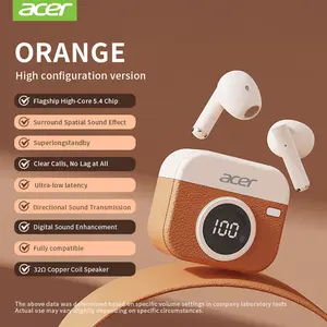 Acer OHR552   Wireless Bluetooth，True wireless earphones，Bluetooth 5.4，Retro style high-energy debut，Attractive colors,Perfect Gift Audio Earbud