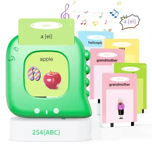 Talking Flash Words Cards 254 Sight Words Educational Learning Toy with LCD Writing Tablet for Kids Electronic Drawing Pad for Age 3+