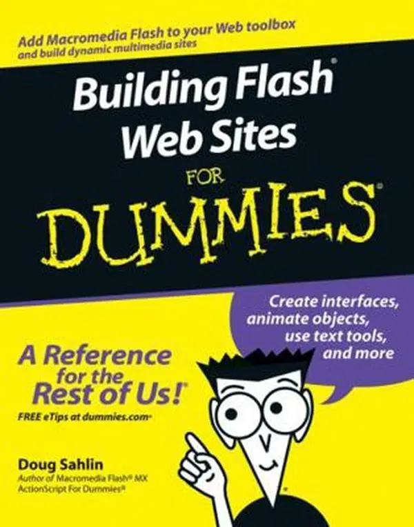 USED-Building Flash Web Sites for Dummies by Sahlin, Doug (Paperback)