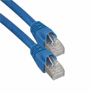 Shielded CAT6 Patch Cable for RJ45 Audio Adapters, Single