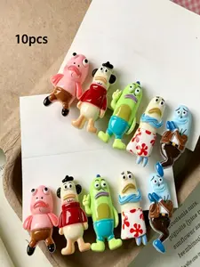 10 Fun Cartoon Hair Clips, Cute Duck Mouth Clamps, Duckbill Clips for Women and Girls, Trendy Millennial Aesthetic Hair Accessories