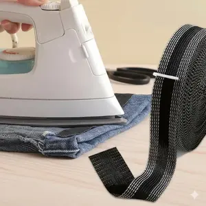 Adjustable Jeans Hem Saver for Kids & Adults | Portable Travel Pant Length Fixer Tool | Washable No-Slip Fabric Tape for Detachable DIY Clothing Repair | Multi-Size Casual Trousers Adjuster