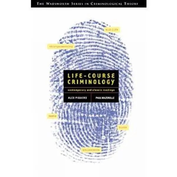 USED Book - Life Course Criminology With Infotrac: Contemporary and Classic Readings (Contemporary Issues in Crime and Justice Series) by Piquero, Alex R. (Paperback) - english