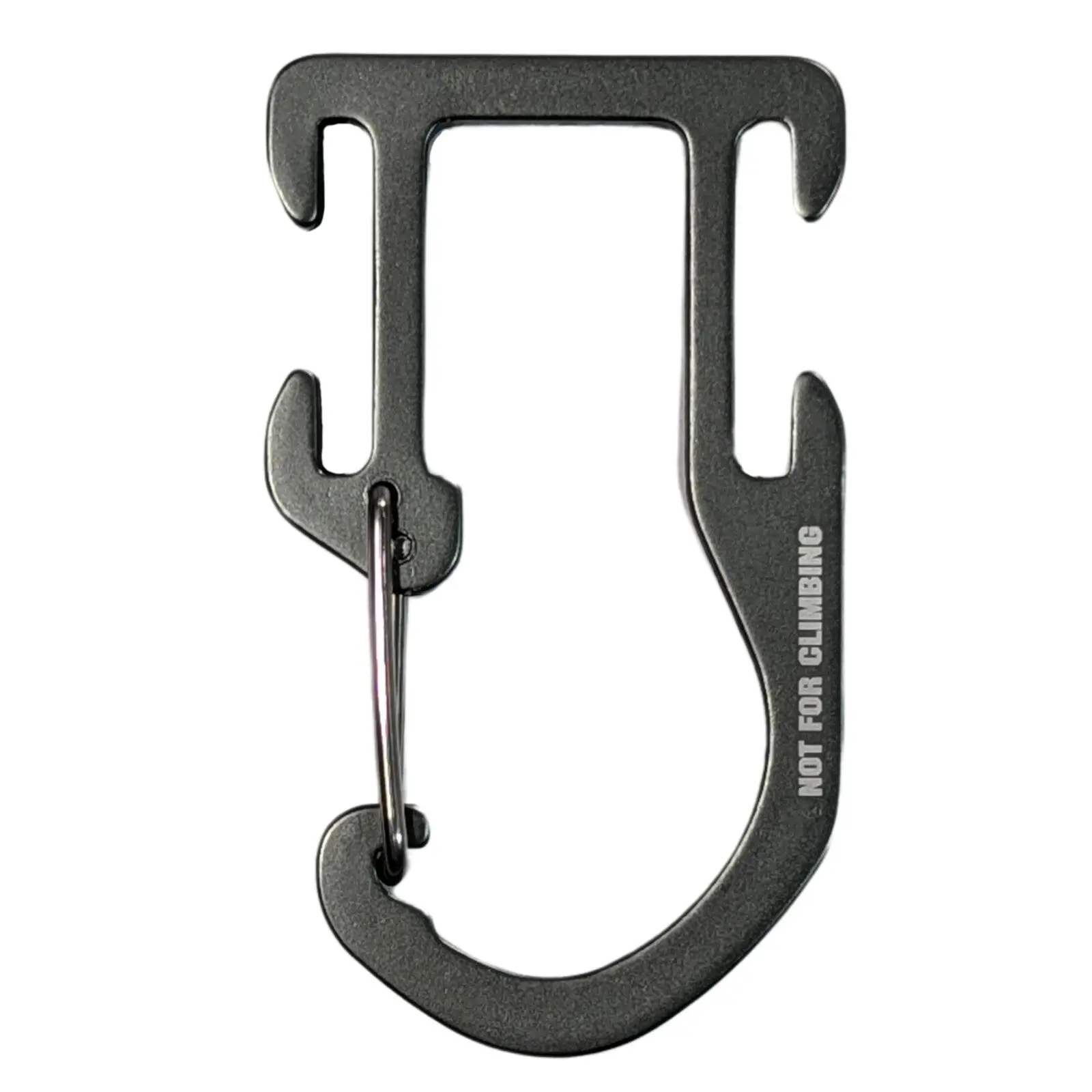 Molle Attachment Backpack Vest Gear Aluminum Carabiner Snap Clip Hook Keeper
