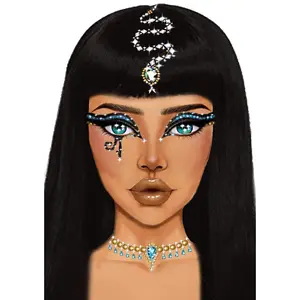 Cleopatra Rhinestone Stick-On Jewels