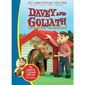 USED-DVD-Davey and Goliath Complete Collection-72 Episodes- New: All Episodes on 5 DVDs by Bridgestone (DVD)