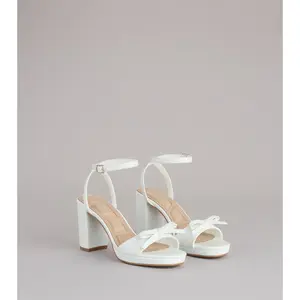 Chic Little Bow Platform Heels Chic Little Bow Platform Heels