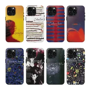 Coct-eau T-wins Band Phone Case, Dream Pop Shoegaze Style, Heaven or Las Vegas Era Artwork, Compatible with iPhone X, 11, 12, 13, 14, 15, 16, 17 & more