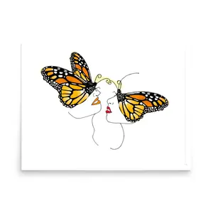 Butterfly Kisses Poster
