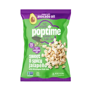 Poptime Sweet & Spicy Jalapeno Kettle Corn
