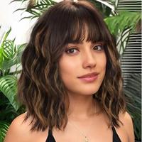 Natural Brown with Blonde Highlight