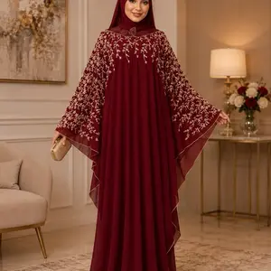 Dubai luxury 1-piece butterfly abaya
