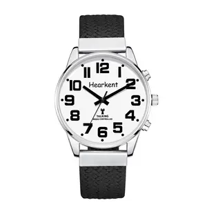 Talking Watch for Blind and Visually Impaired, Large Numbers Watch, Clear American Accent Voice for Elderly & Visually Impaired Men