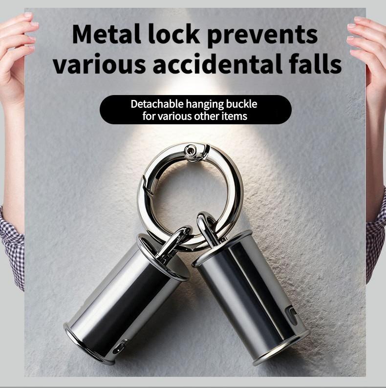 Neck-hanging 2-in-1 charging cable PD60W multifunctional mobile phone TYPE-C interface woven lanyard data cable