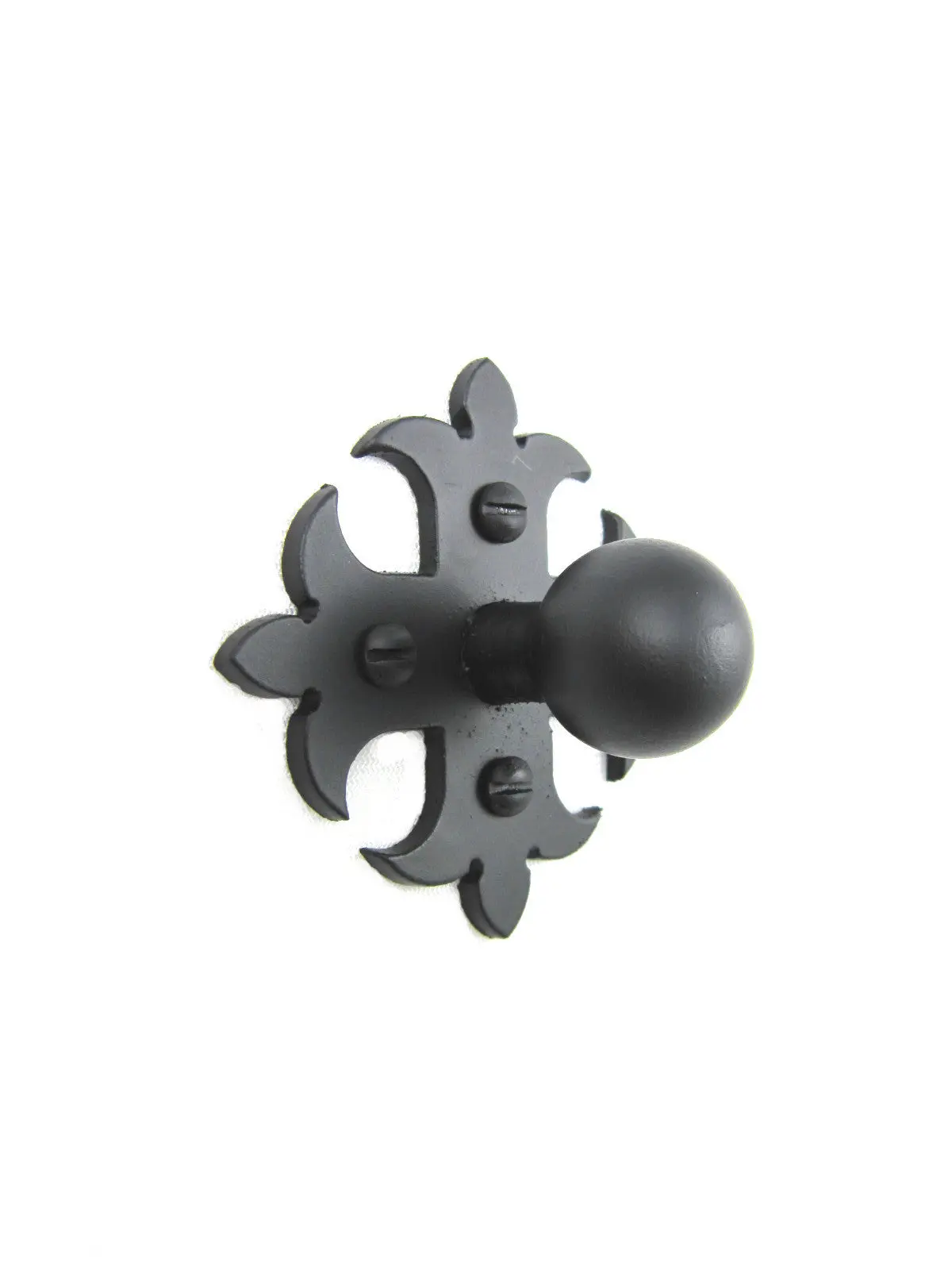 Spanish Smooth Fleur De Lis Cabinet Knob SHK1