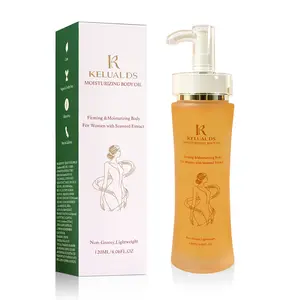 KELUAL DS Undaria Seaweed Extract Body Oil - Gentle Body Care Moisturizer for Adults, Firming, Hydrating, Clean Lightweight Non-Greasy, Vegan & Cruelty-Free Aromatic Fragrance, Skin-Smoothing, 120ml/4.06oz, 24-Month Shelf Life