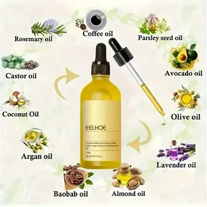 Natural Hair Care Essential Oil, Rich In Caffeine And Moroccan Nut Oil, Nourishes And Cares for Hair, Leaving The Scalp Smooth And Shiny. Rosemary Hair Care Essential Oil Is The Best Gift for Home Hair Care.