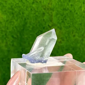 Dumortierite Quartz Crystal Natural Blue Dumortierite Specimen