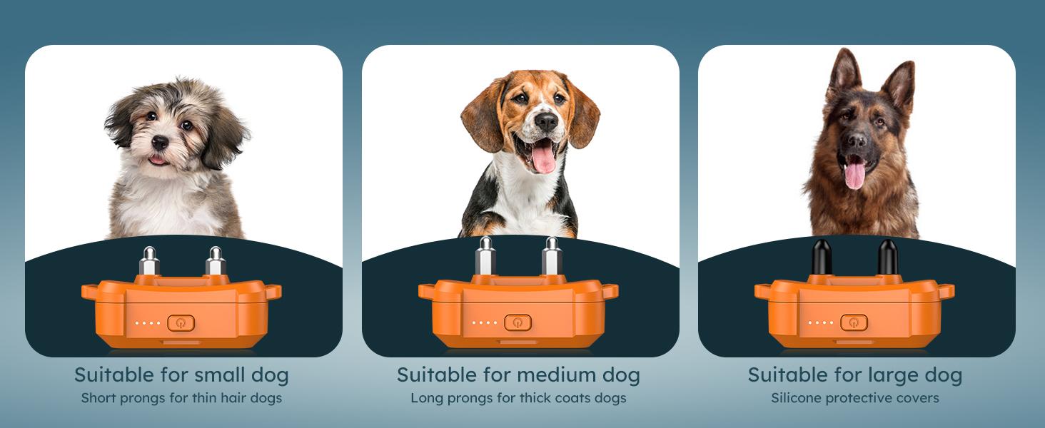 Jugbow Dog Training Collar - 4200FT Remote Range, 4 Training Modes, IPX8 Waterproof, Security Lock, Rechargeable e-Collar-DT68