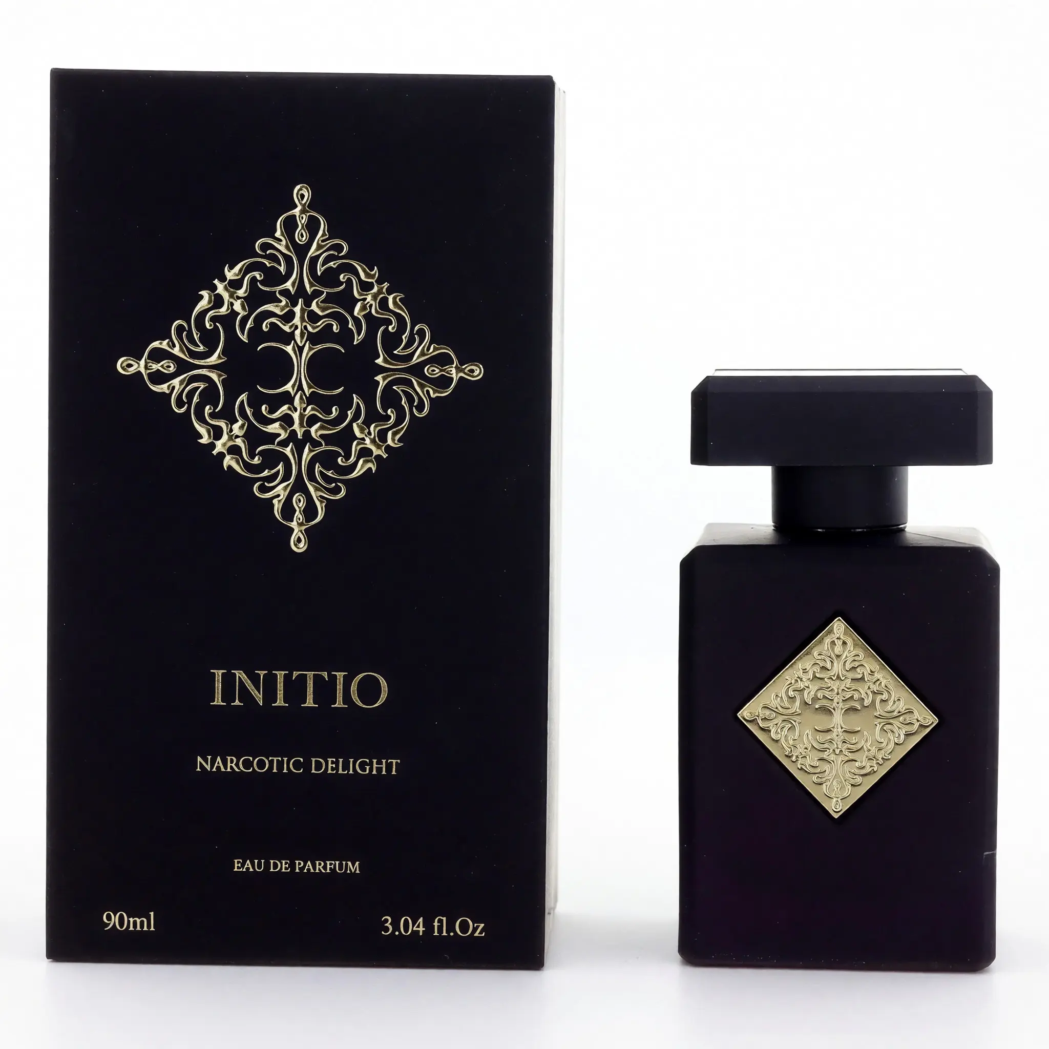 Initio Narcotic Delight Unisex Eau de Parfum Spray - 3 oz Spicy Cognac & Cherry Blend Aroma Bottled Fragrance