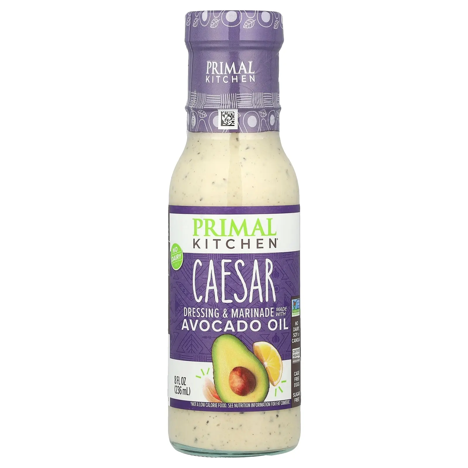 Primal Kitchen Dressing & Marinade Made With Avocado Oil, Caesar, 8 fl oz (236 ml)