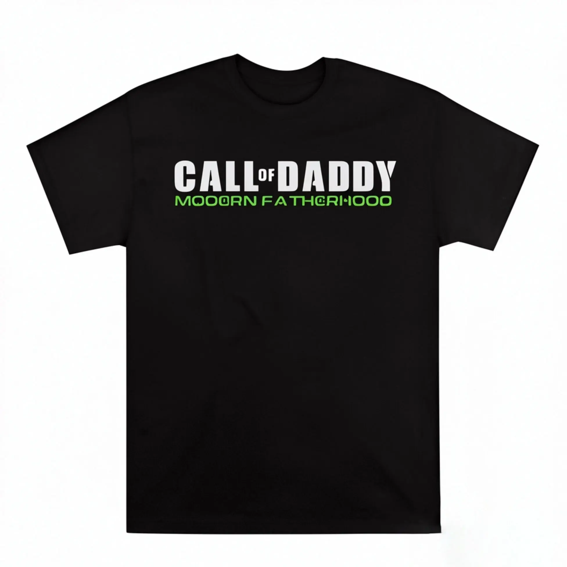 Call of Daddy T-Shirt - Modern Fatherhood - Funny Dad Shirt - Gamer T-Shirt - New Dad - Father's Day Gift Casual Cotton Father Figure