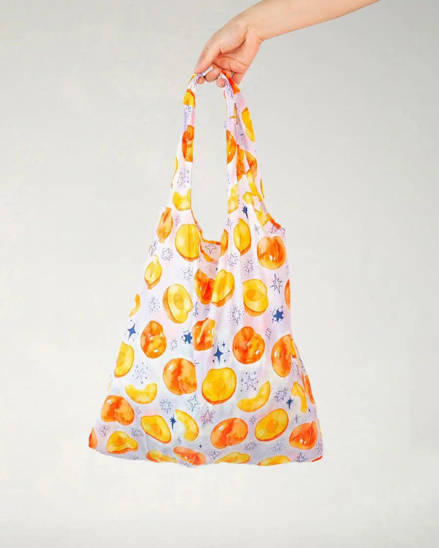Reusable Grocery Tote Bags, Foldable Zippered Shopping Tote with Classic Geometric Patterns, Holds Over 50 lbs, Fits in Backpack, Ideal for Plastic-Free Lifestyle