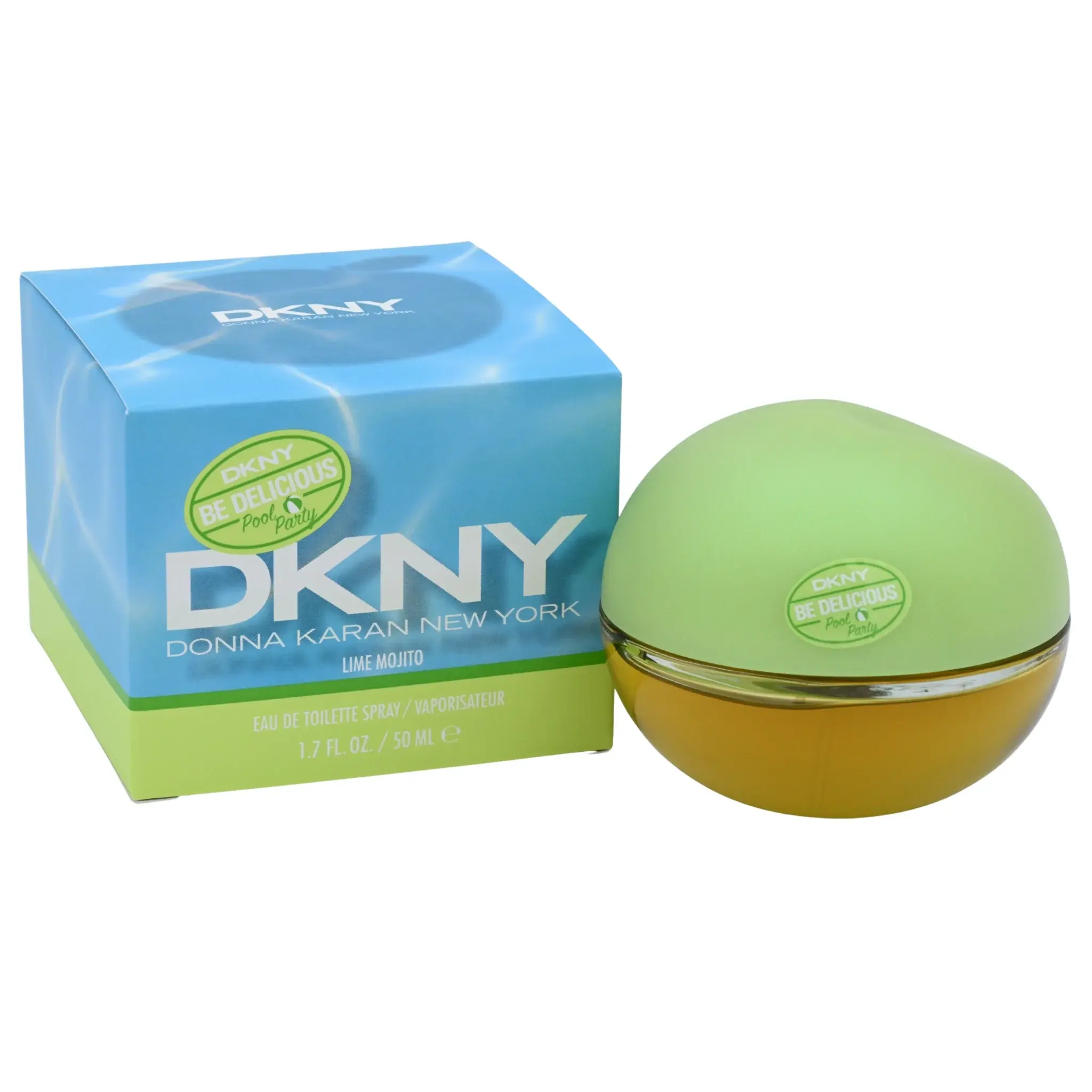 DKNY Be Delicious Pool Party Lime Mojito EDT Spray Women 1.7oz