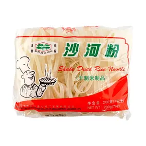 KUI SHU PAI Shahe Fen Dried Stir-Fried Beef Rice Noodles - Authentic Guangdong Specialty, 200g
