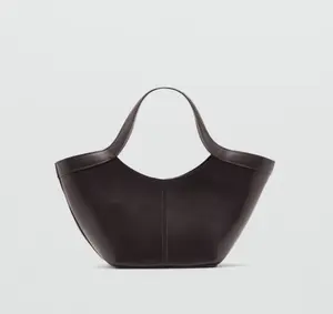 MANGO Women's Leather handbag