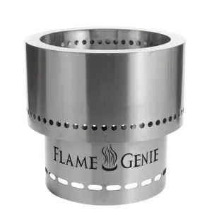 Flame Genie Portable Fire Pit Stainless Steel FG-16-SS