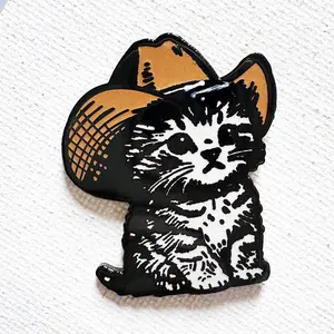 Howdy Kitty Pin