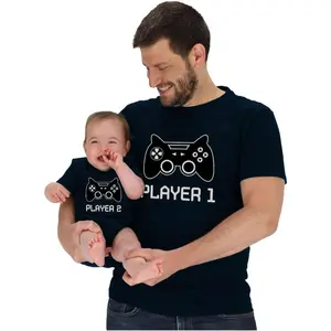 Pizza Dad and Kid Matching Shirts - Funny Father's Day Dad Tee with Toddler Shirt for Boys GirlsGift