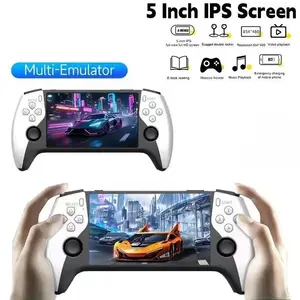 Sf3500 Retro Handheld Game Console, HD 5.5-Inch IPS Screen, TV Connection, 14+ Emulators, 5-Hour Battery Life, Portable Gaming Device
