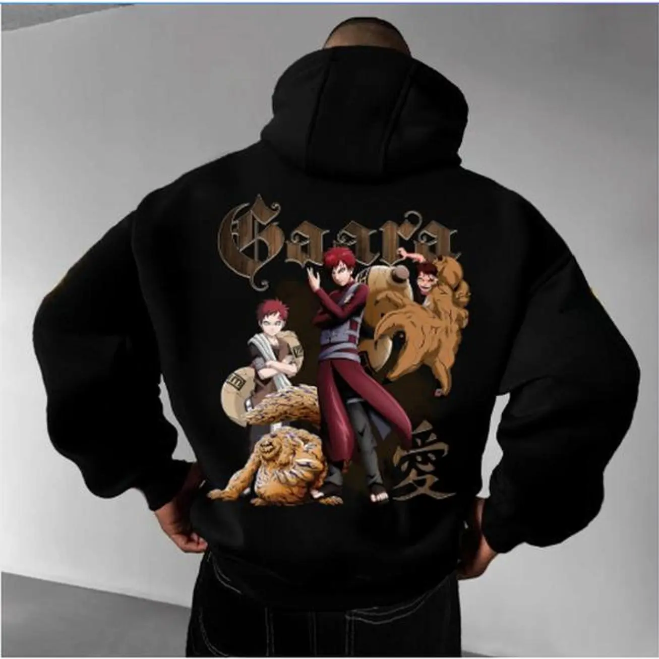 Gaara Anime Fan Club Streetwear TShit, Hoodie, Matching Otaku Sweatshirt, Japanese Anime Lover Tee