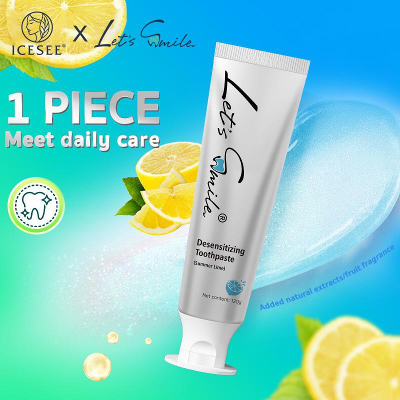 ICESEE Gentle Non-Irritating Soothing Sensitive Teeth Natural Plant Extracts Fruity Aroma Fresh Breath Effective Cleaning Daily Oral Care