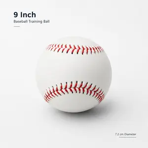 9 Inch Baseball Training Ball, Soft & Hard Practice Baseballs for Youth Adults Students, Baseball Victory Souvenir，Pitching Throwing Batting Practice Ball, Indoor Outdoor Sports Equipment gyro foam base